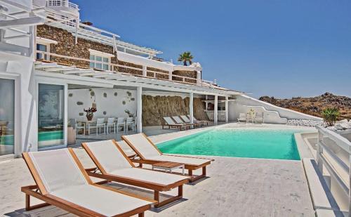 Fanari Villa | Luxury Mykonos Villa Villa Mykonos Luxurious Private Pool Kastro