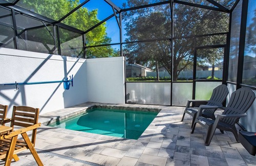 Silver Creek Casa | Modern 4BR th-Private pool/BBQ 20m 2 Disney - 17510 HF