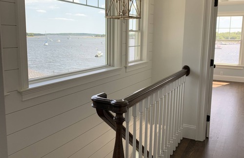 Wareham Casa | Luxury Ocean Front Home w/ its own Private Beach. New, Clean+ High end finishes.