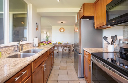 Princeville Condominio | Hermoso condominio con vista al mar, jacuzzi compartido, piscina, tenis y más - playa cercana