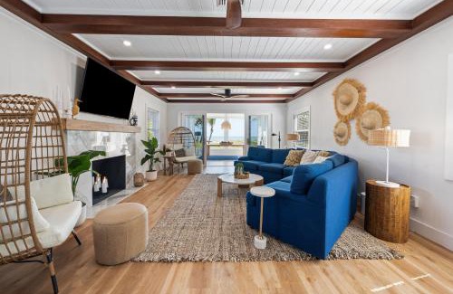 Cocoa Beach Casa | Luxury Oceanfront Vacation Home in Cocoa Beach 6 Bedrooms, Game Room & Direct Beach Access Sleeps 14