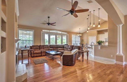 Palm Harbor Casa | Luxury Palm Coast Home with Dock and Game Room!