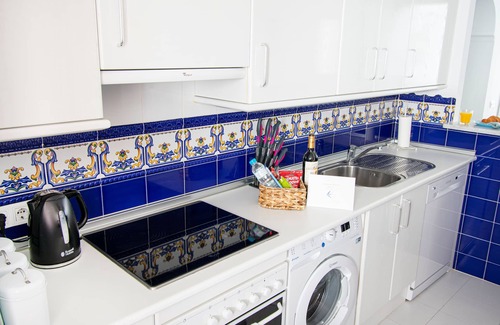 Mijas Apartamento | Ático de lujo en Mijas golf, bellamente decorado con vistas a la montaña.