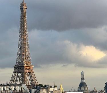 Passy Apartamento | Luxury Penthouse Rooftoop Eiffel Tower view - EM02