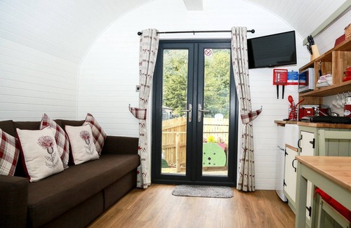 Lasswade Apartamento | Lodge-POD-(Sleeps up to 4)-Baño Privado-Vista al Jardín