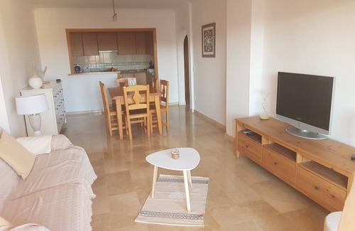 Aduanas Apartamento | Residencia de lujo con vista a la piscina y gimnasio a 500 metros del mar.