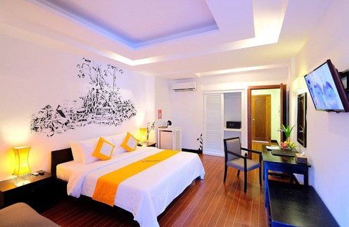 Siem Reap Hotel | Habitación privada de lujo con vistas al jardín: traslado gratuito de ida y vuelta