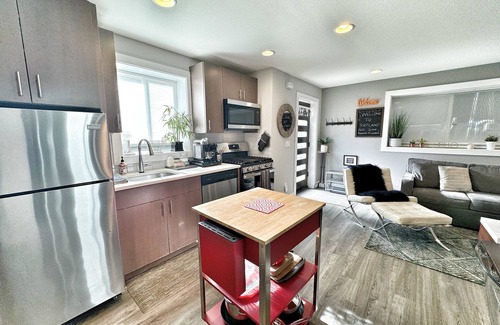 Sabin Apartamento | Apartamento privado de lujo - Cocina completa, lavandería, para 4 personas, excelente ubicación!