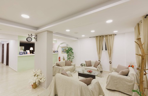 Poros Apartamento | Cuadruple de lujo (en los apartamentos y suites del hotel stellatos)