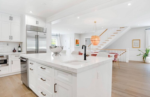 Sag Harbor Casa | Luxury Resort-Style Retreat in the Heart of Sag Harbor with Heated Pool,...