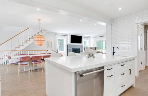 Sag Harbor Casa | Luxury Resort-Style Retreat in the Heart of Sag Harbor with Heated Pool,...
