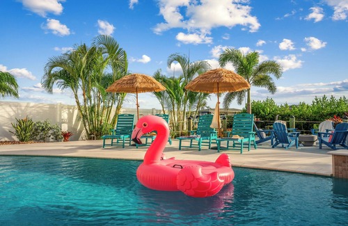 Wilbur-By-The-Sea Casa | Luxury Riverfront Oasis | Dock, Pool & Walk to Beach