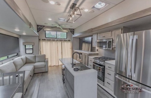 Bar Harbor Casa | Luxury RV at Eden Village Bar Harbor. Located 6 Minutes from Acadia National Park. Only 12 minutes to Downtown.