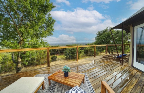 Oatmeal Cabina | Luxury Tent #3 w/outdoor tub and amazing views