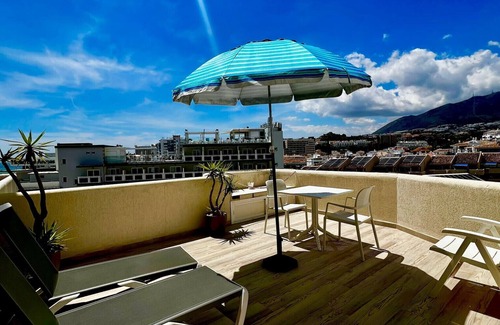 Benalmadena Costa Apartamento | Apartamento Deluxe con Vistas al Mar y 2 Terrazas