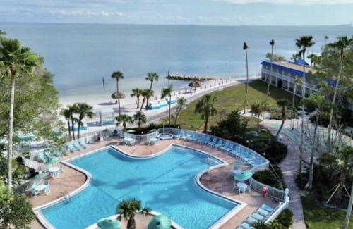 Pinellas Point Casa | Luxury Seaside Stay! Private Beach, Outdoor Pools, Pets are Welcome!