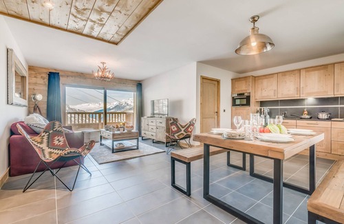 Les Boisses Apartamento | Apartamento 4* - A Pie de Pista con Servicios Hoteleros Incluidos