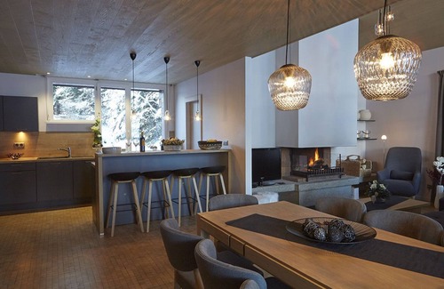 Les Carroz-d'Araches Apartamento | Apartamento de lujo ski-in ski-out, 8 pers, chimenea en Les Carroz d'Arâches