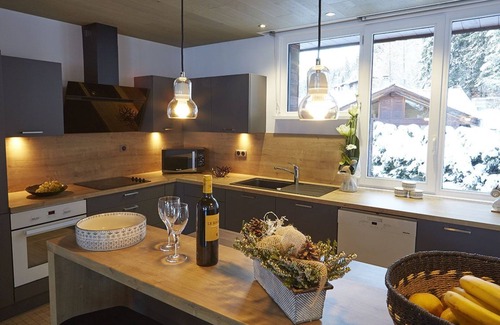 Les Carroz-d'Araches Apartamento | Apartamento de lujo ski-in ski-out, 8 pers, chimenea en Les Carroz d'Arâches
