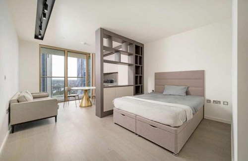 Canary Wharf Apartamento | Luxury Studio in One Park Drive
