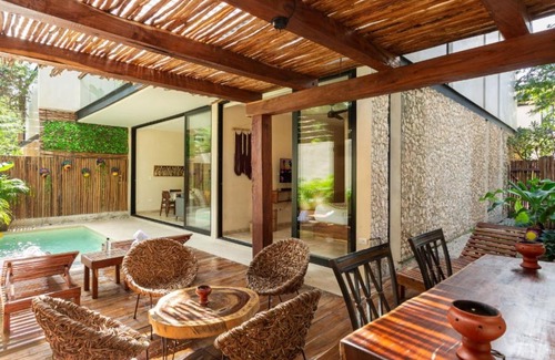 Zama Apartamento | Luxury Three Bedroom Jungle Suite Private Pool TL19