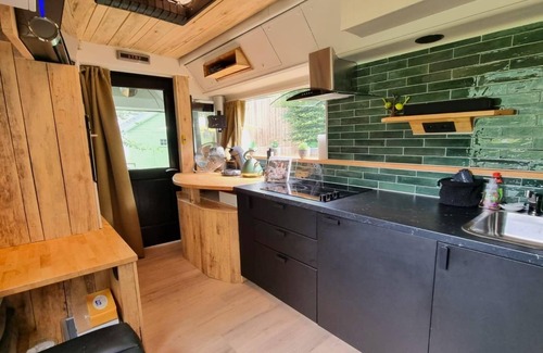 Lierneux Casa | Autobús reformado con sauna en Lierneux