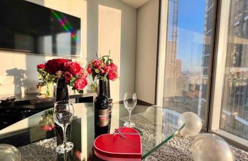 Nine Elms Apartamento | LUXURY US EMBASSY riverside + cold AC!