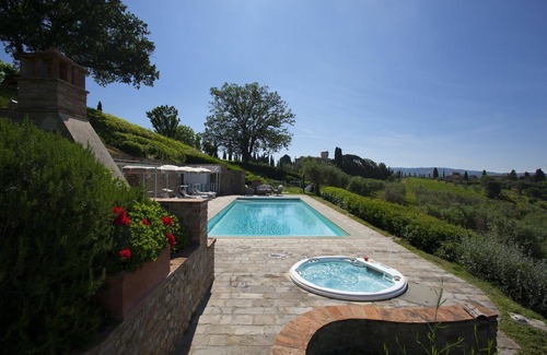 San Pietro in Bossolo Villa | Villa en Tavarnelle Val Di Pesa con 6 habitaciones, capacidad 12