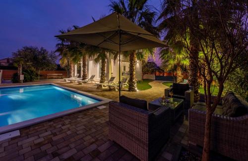 Privlaka Villa | Luxury Villa Agape Palm Beach Tennisplatz