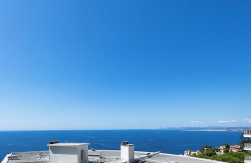 Mont Boron Apartamento | Lujoso apartamento casa con vistas panorámicas al mar