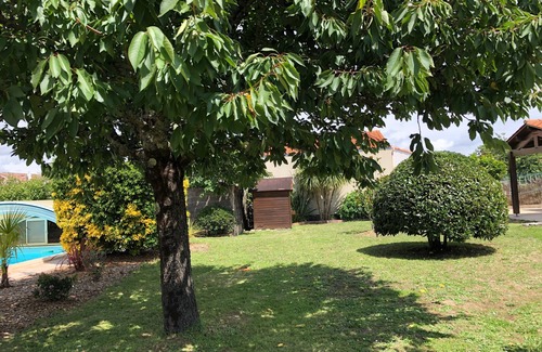 Jard-sur-Mer Villa | - 10% Seven -Pavillon de pie con hermosa piscina y parque elevado Wifi