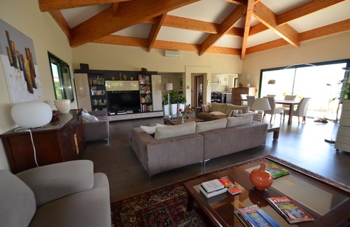 Calvi Villa | VILLA DE LUJO CALVI 300m2, 8 PERS piscina Sea PANORÁMICA Y MONTAÑA