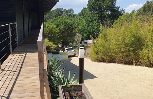 Lege-Cap-Ferret Casa | Luxury villa cap ferret quiet heated mirror infinity pool and spa