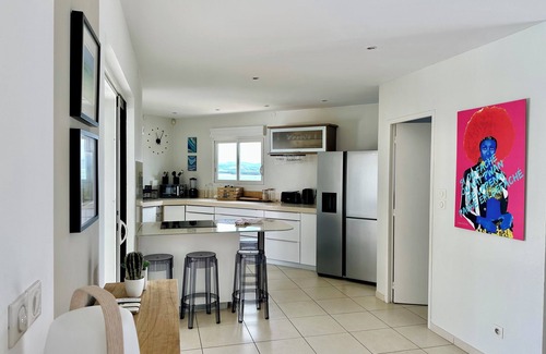 Trois-Ilets Villa | Lujosa villa para 8 personas, piscina + vista al mar Caribe = SUPER VACACIONES