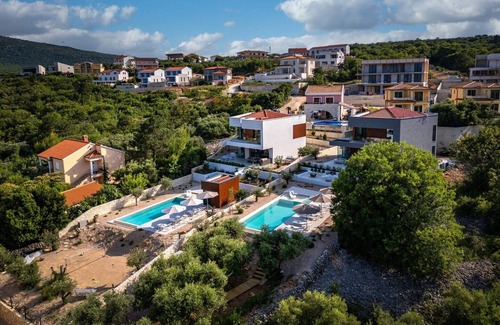 Vrbnik Villa | Villa de lujo Krk 2 Vrbnik - Piscina climatizada, sauna