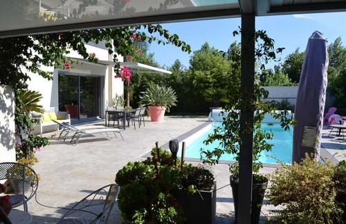 Perpignan Casa | Luxury villa Private pool 15 min from the beaches 8VB11