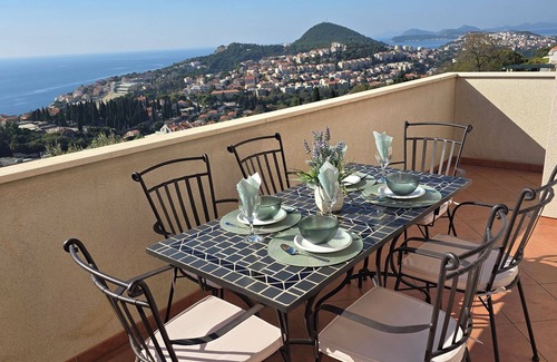 Gornji Kono Apartamento | Villa de lujo Ravello - Vistas espectaculares de las islas del casco antiguo y el Adriático