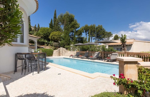 Santa Ponsa Villa | Lujosa villa con piscina privada y maravillosa vista de la bahía en Santa Ponsa