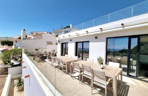 Mijas Villa | Villa de lujo con piscina privada, con vistas al mar, Wi-Fi y aire acondicionado