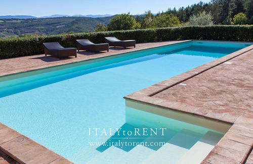 Acqua Loreto Villa | VILLA SAN VALENTINO se llama "Terraza de Umbría" para el impresionante vista