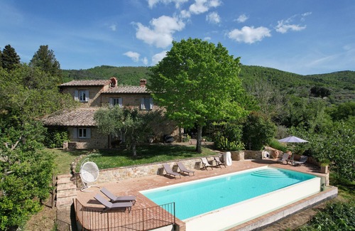 Paciano Villa | Villa de lujo con piscina, wifi, aire acondicionado, vistas increíbles y todas las comodidades