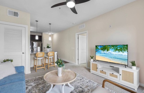 Courier City - Oscawana Apartamento | Luxury W/ Downtown views-Pool-Gym-Free Parking!