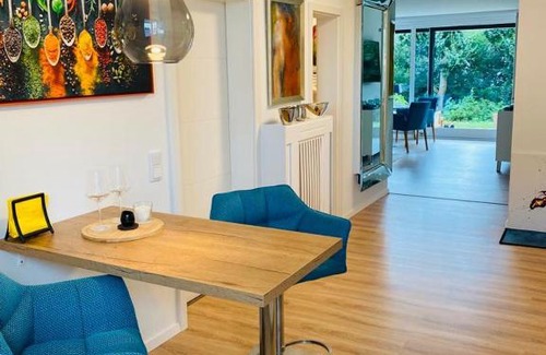 Scharbeutz Apartamento | Luxus Ferienwohnung in Scharbeutz mit Garten