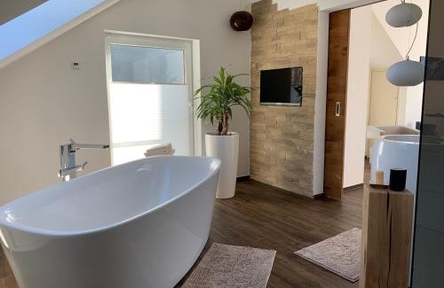 Saalhausen Apartamento | Luxus-Ferienwohnung Saalhausen