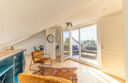 Pirna Apartamento | *Luxus Penthouse* (Sauna, 6 Per)