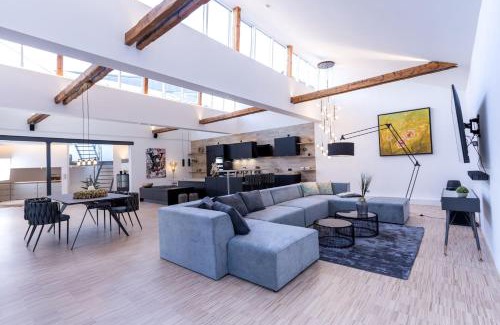 Guetersloh Apartamento | Luxus Wellness Loft - 245qm - Designwohnen im Zentrum