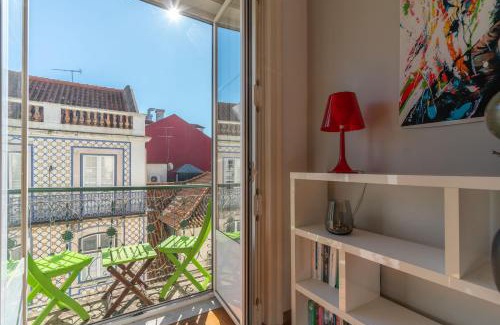 Santa Maria Maior Apartamento | LV Premier Baixa PR2 Elevator, City view, Balcony