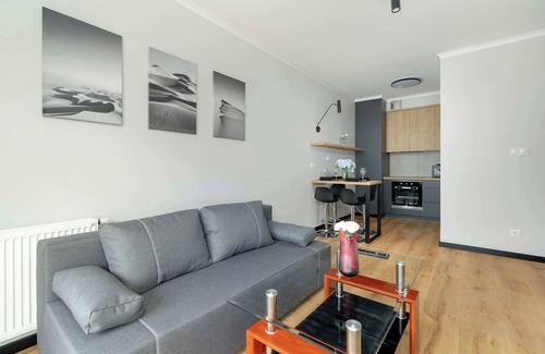 Nowe Miasto Apartamento | Lwowska 2 Modern Apartment Desk