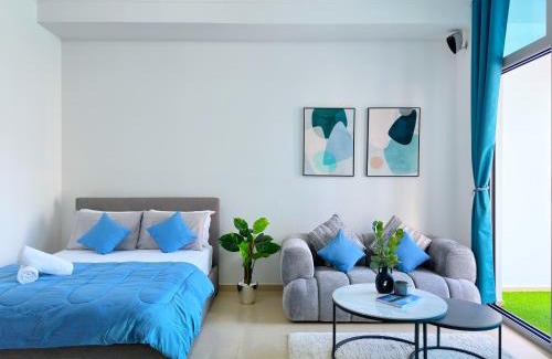 Dubai Marina Apartamento | Lxury Brand New Studio w/Balcony and Marina View
