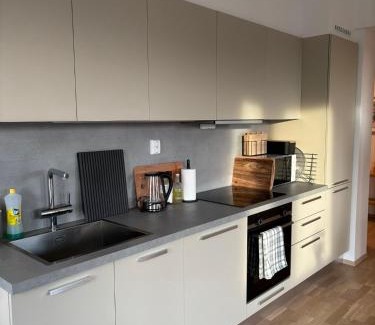 Trondheim Apartamento | Lys og moderne 3-romsleilighet på Lilleby